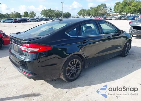 2018 Ford Fusion Hybrid Se from USA, damaged, VIN 3FA6P0LU0JR219407